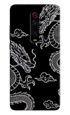 Twin Dragons Redmi K20 Pro Hard Case Back Cover by Casekaro
