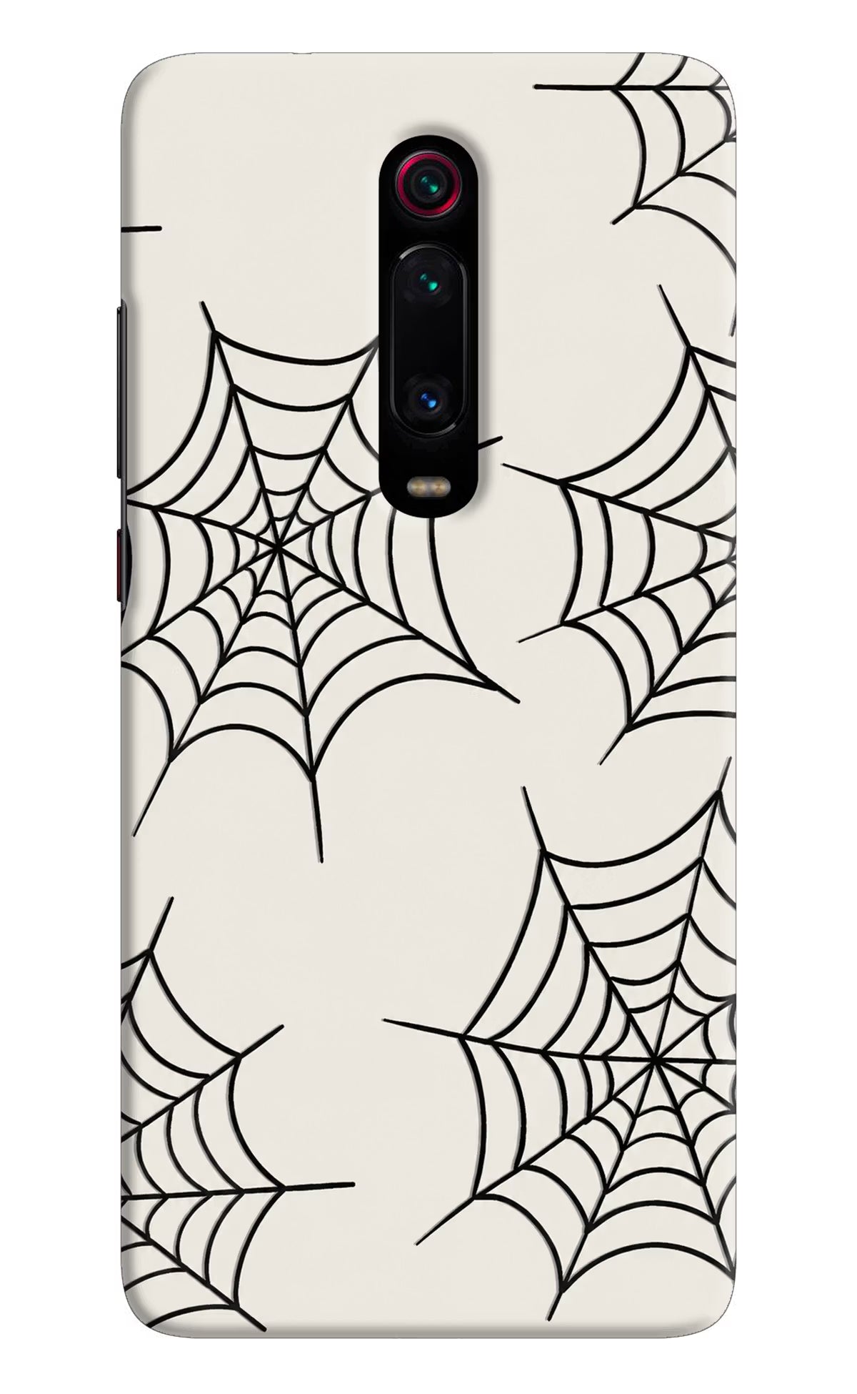 Spider Web Redmi K20 Pro Hard Case Back Cover by Casekaro