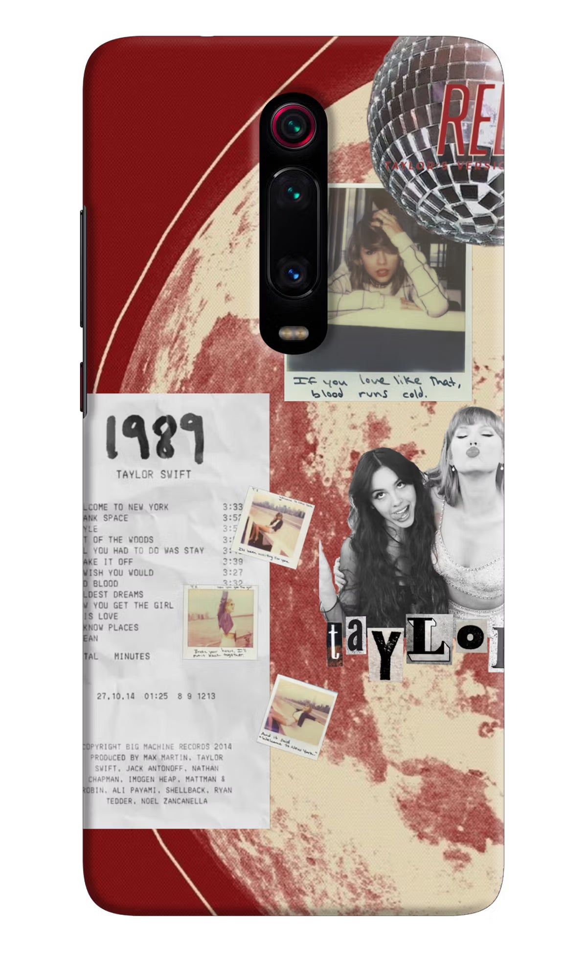 Taylor Swift Redmi K20 Pro Back Cover