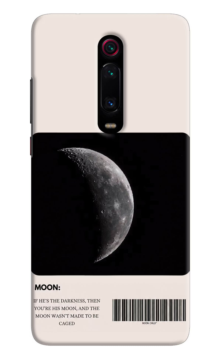 Moon Phase Redmi K20 Pro Back Cover, Hard case