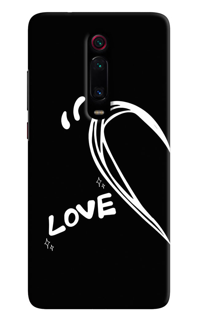 Love Line Redmi K20 Pro Hard Case Back Cover by Casekaro