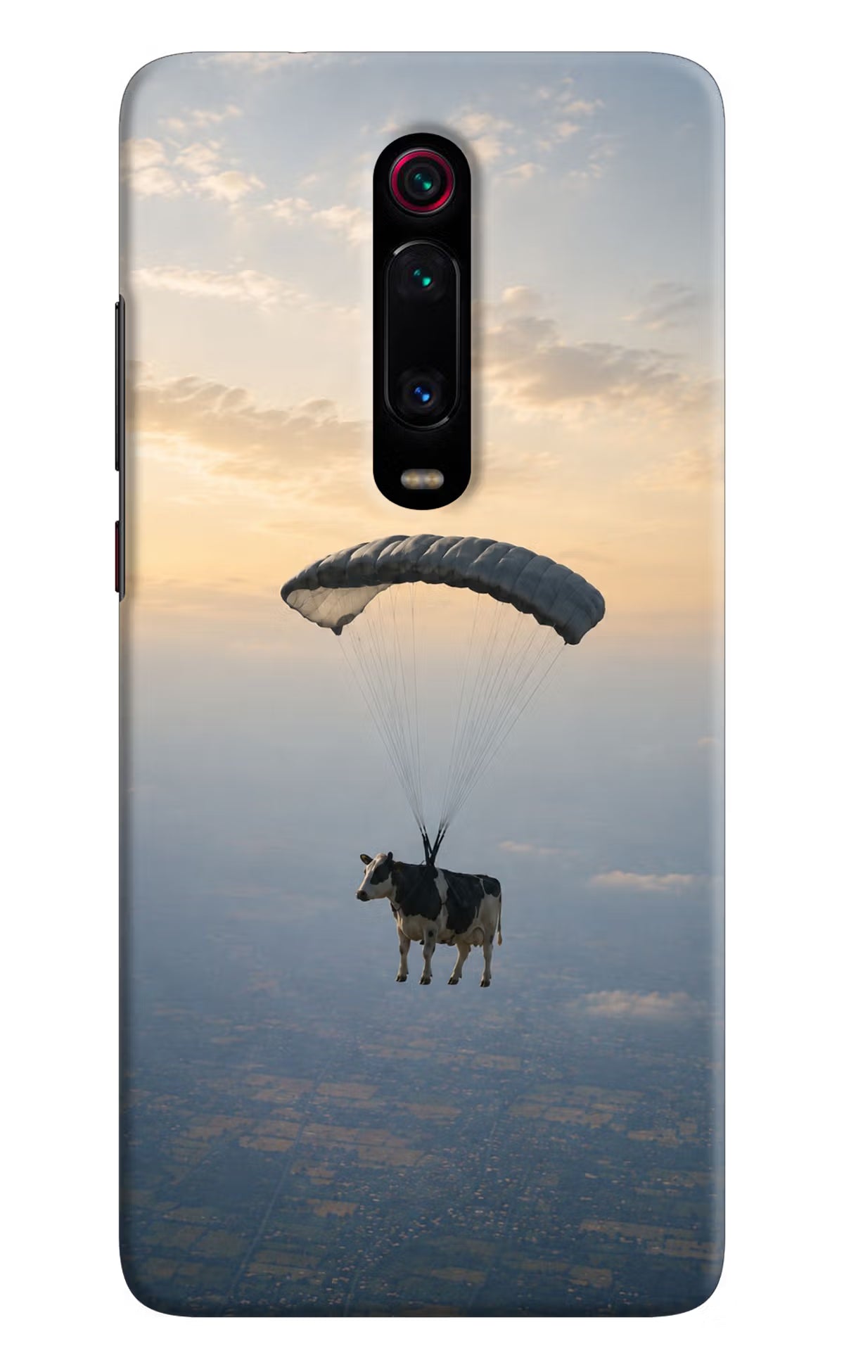 Skydiving Cow Redmi K20 Pro Back Cover