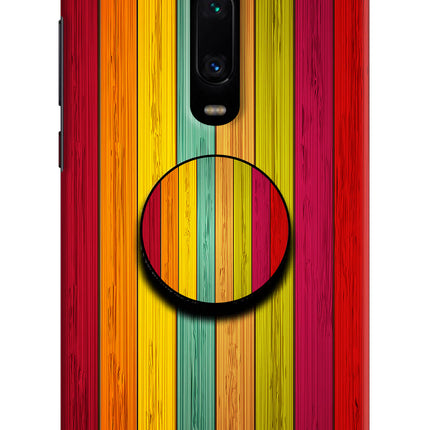 Multicolor Wooden Redmi K20 Pro Pop Case by Casekaro