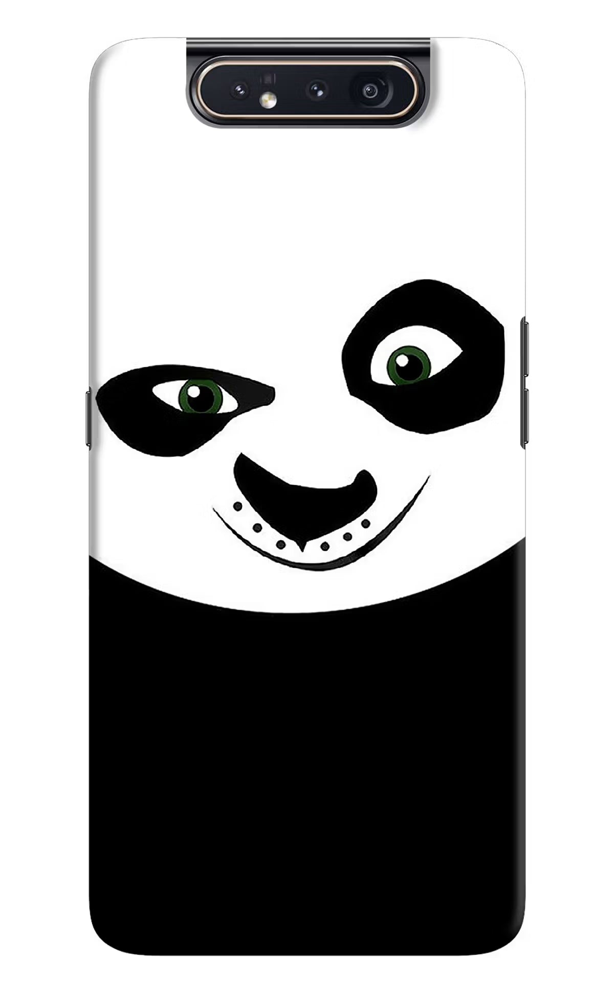Panda Samsung A80 Hard Case Back Cover by Casekaro
