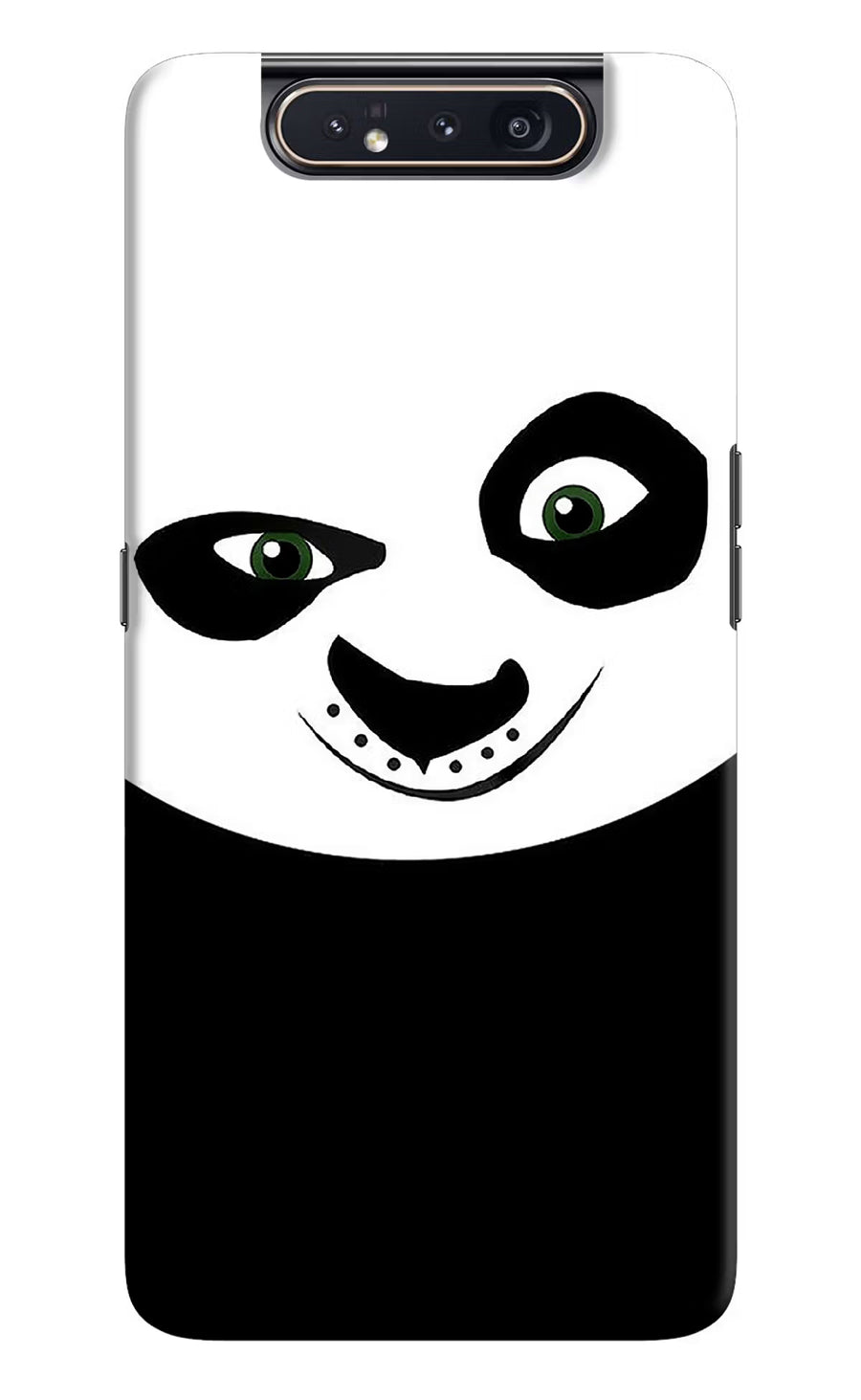 Panda Samsung A80 Back Cover, Hard case