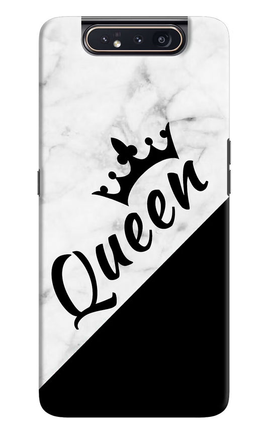 Queen Samsung A80 Hard Case Back Cover by Casekaro
