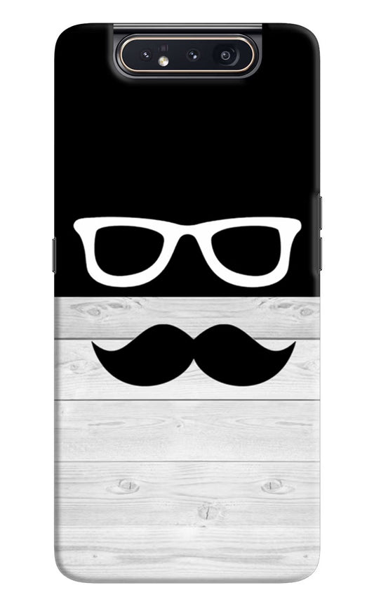 Mustache Samsung A80 Hard Case Back Cover by Casekaro