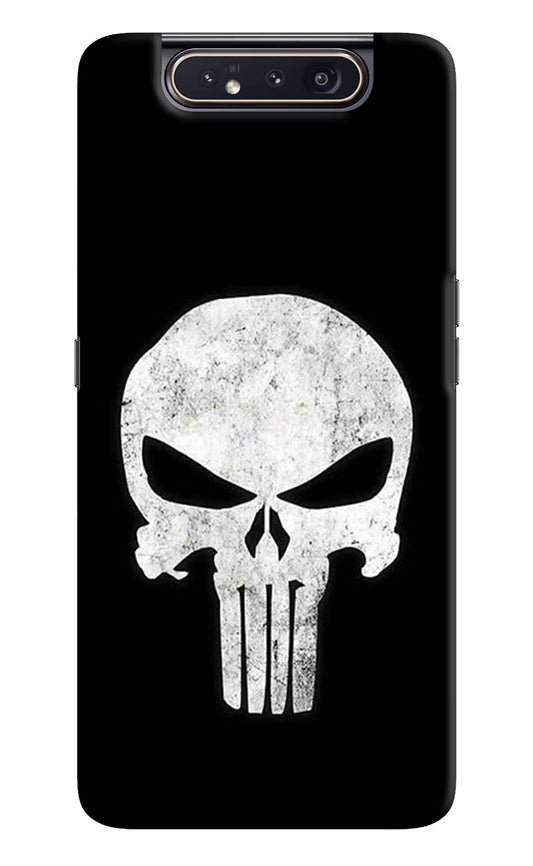 Punisher Skull Samsung A80 Hard Case Back Cover by Casekaro