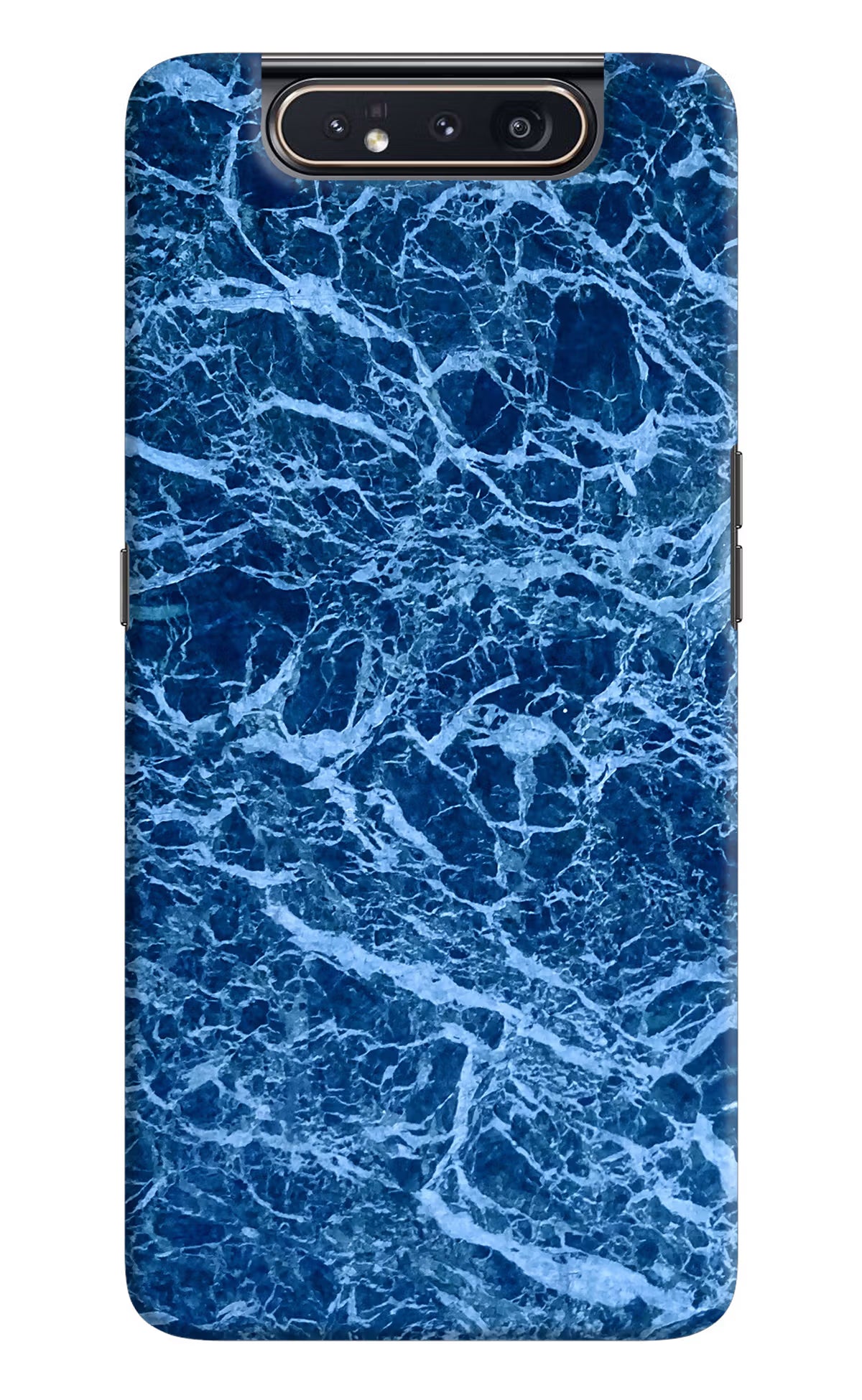 Blue Marble Samsung A80 Hard Case Back Cover by Casekaro