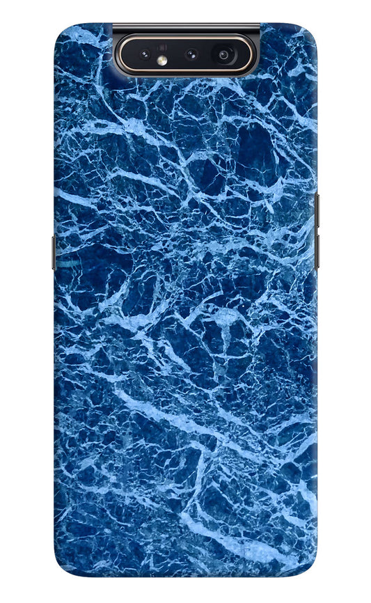 Blue Marble Samsung A80 Hard Case Back Cover by Casekaro