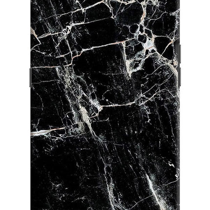 Black Marble Texture Samsung A80 Hard Case Back Cover by Casekaro