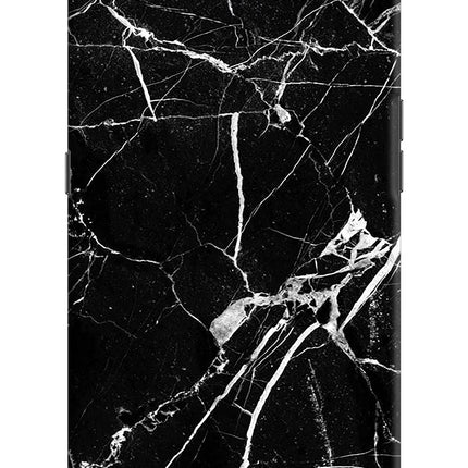 Black Marble Pattern Samsung A80 Hard Case Back Cover by Casekaro