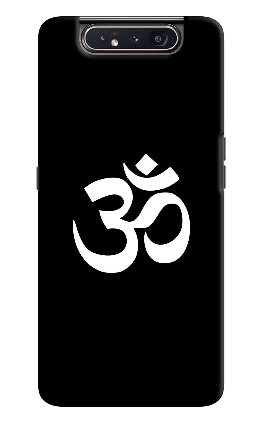 Om Samsung A80 Back Cover, Hard case
