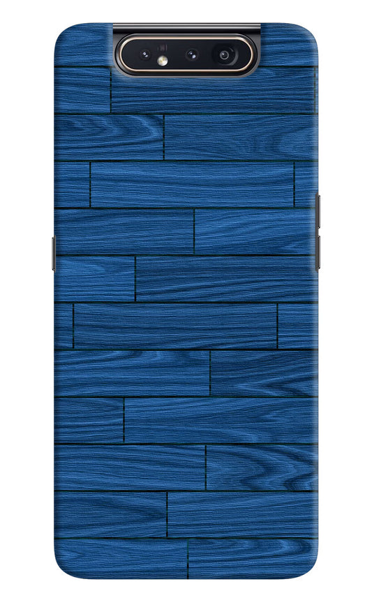 Wooden Texture Samsung A80 Hard Case Back Cover by Casekaro