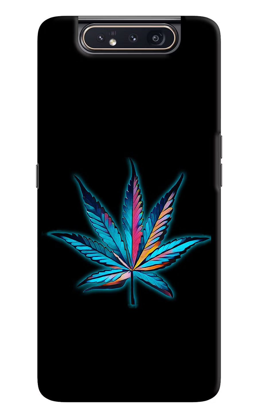 Weed Samsung A80 Back Cover, Hard case