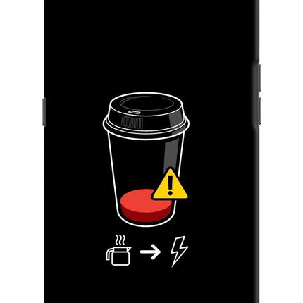 Coffee Samsung A80 Hard Case Back Cover by Casekaro