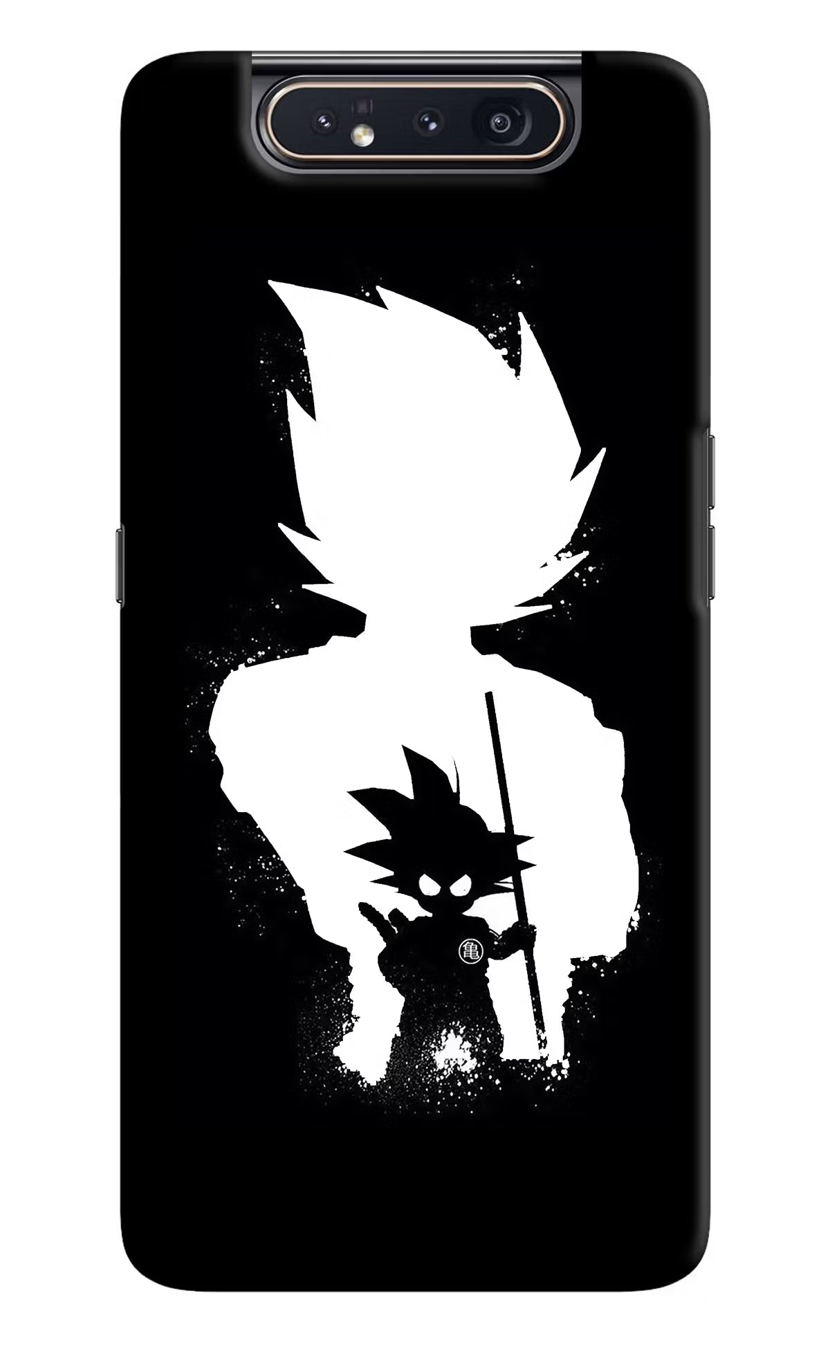 Goku Shadow Samsung A80 Hard Case Back Cover by Casekaro