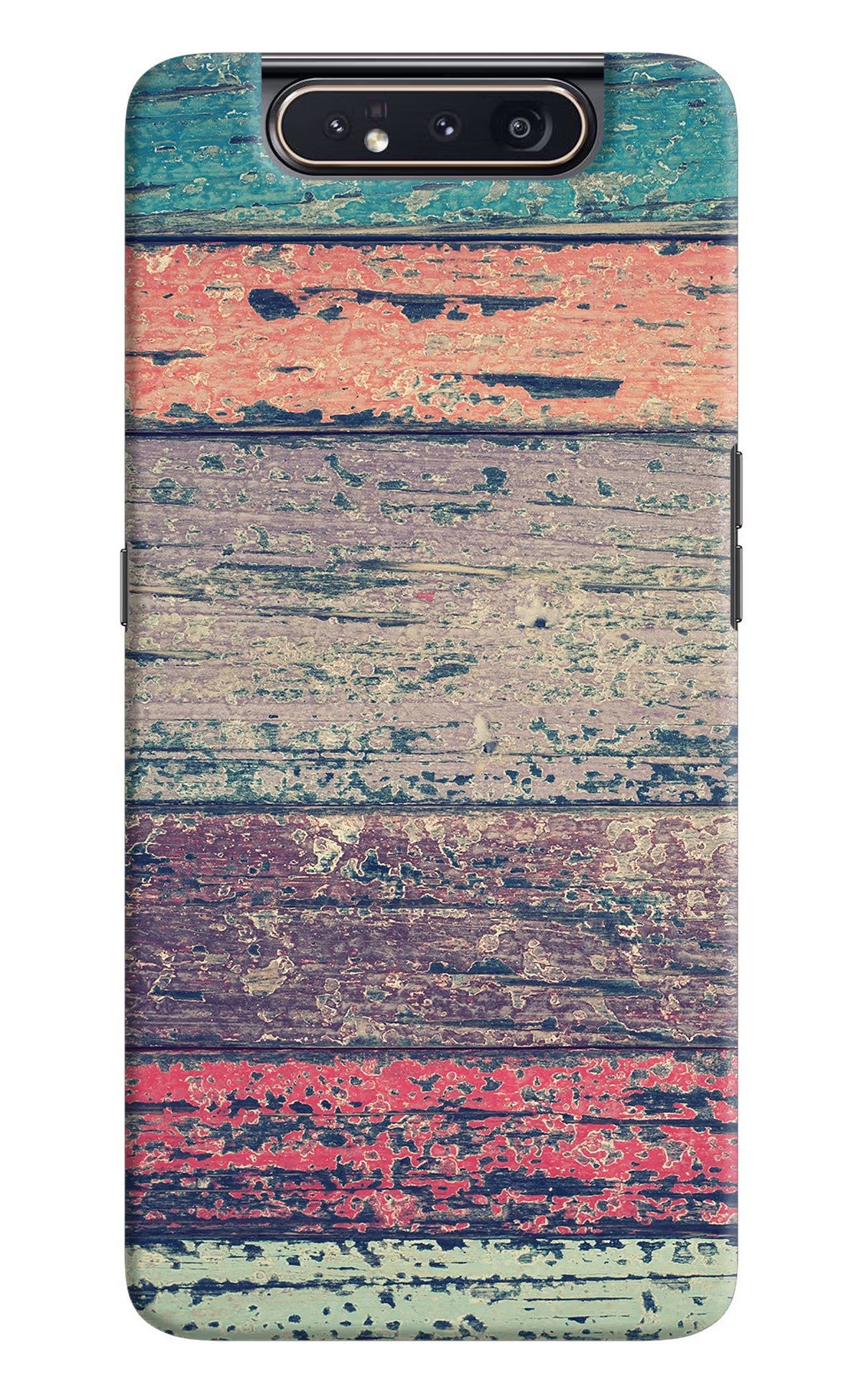 Colourful Wall Samsung A80 Hard Case Back Cover by Casekaro