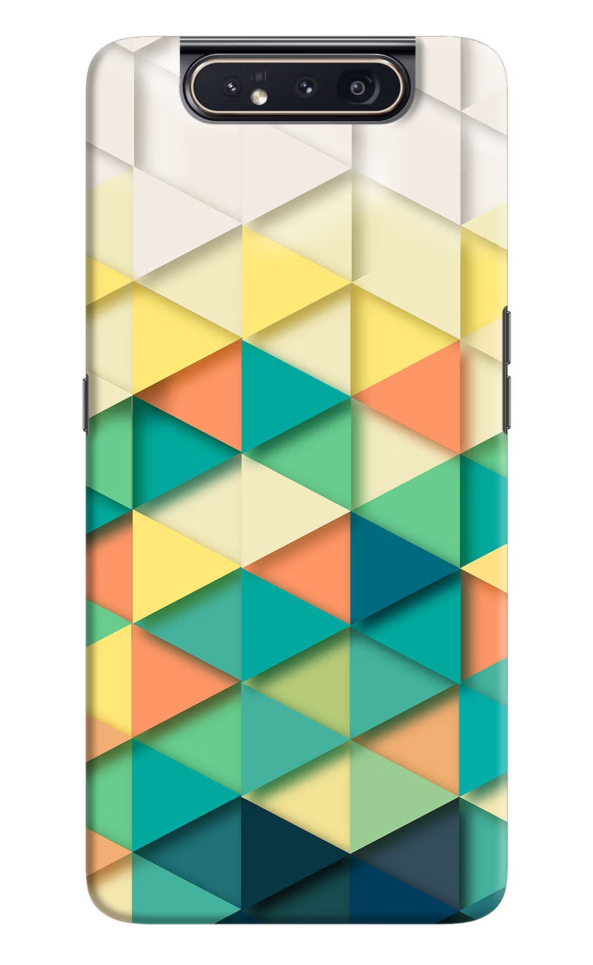 Abstract Samsung A80 Hard Case Back Cover by Casekaro