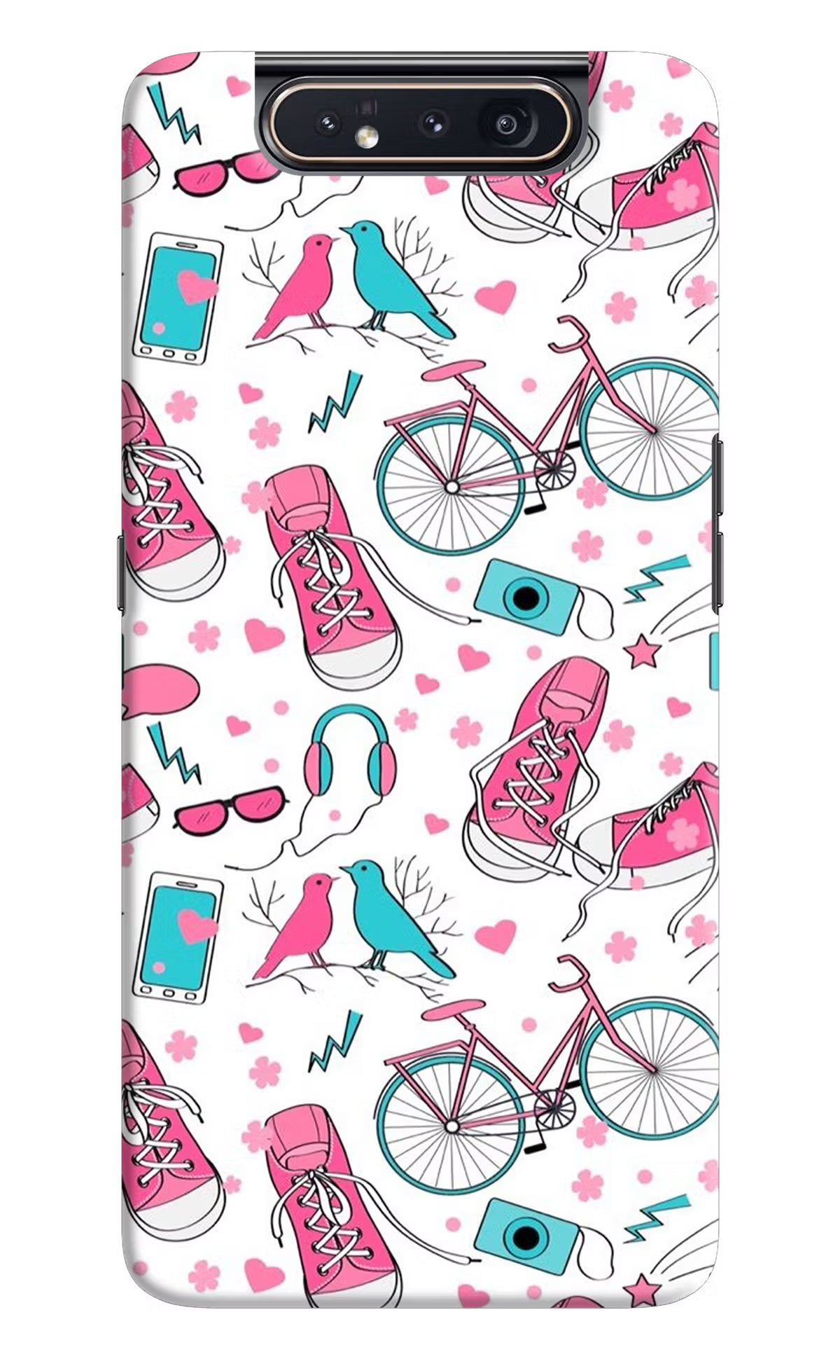 Artwork Samsung A80 Hard Case Back Cover by Casekaro