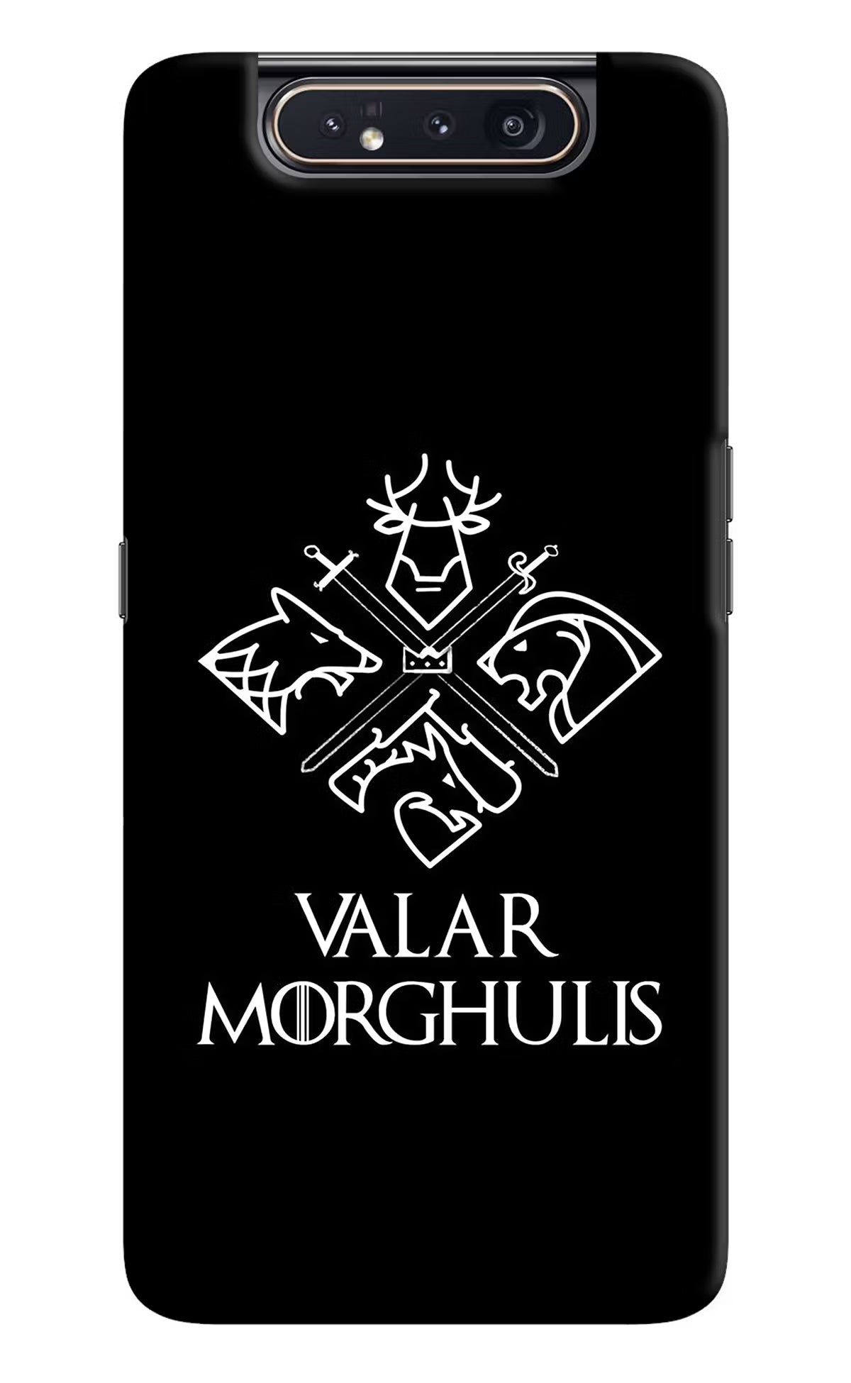 Valar Morghulis | Game Of Thrones Samsung A80 Hard Case Back Cover by Casekaro