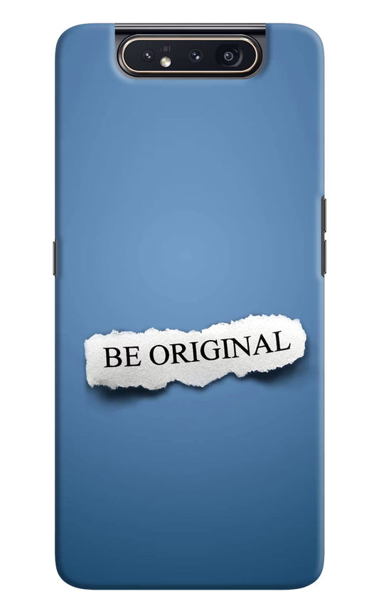 Be Original Samsung A80 Hard Case Back Cover by Casekaro