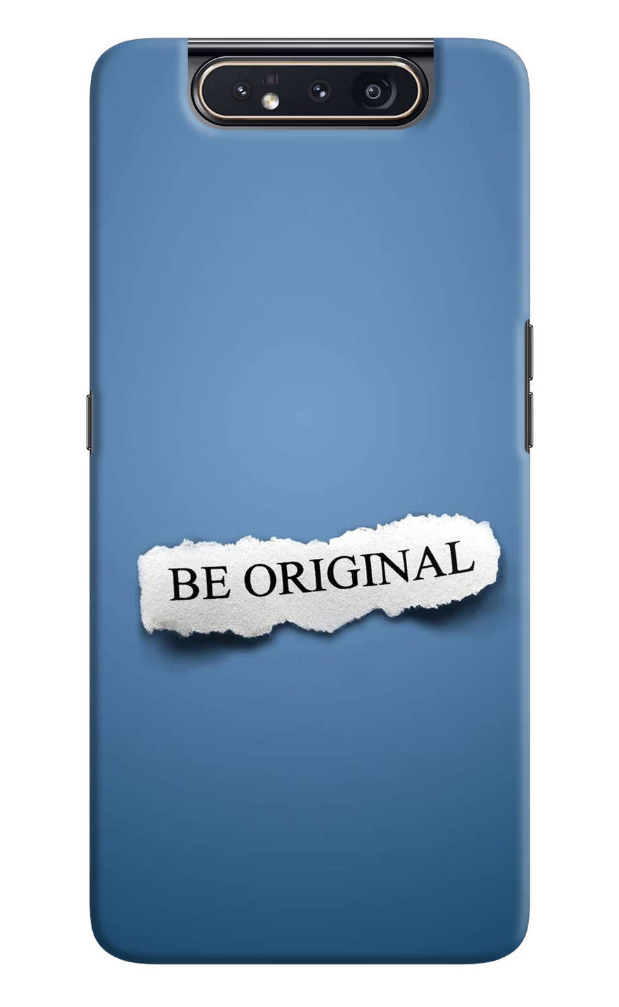 Be Original Samsung A80 Back Cover, Hard case