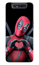 Deadpool Samsung A80 Hard Case Back Cover by Casekaro