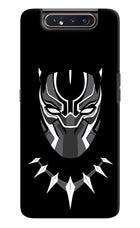 Black Panther Samsung A80 Hard Case Back Cover by Casekaro