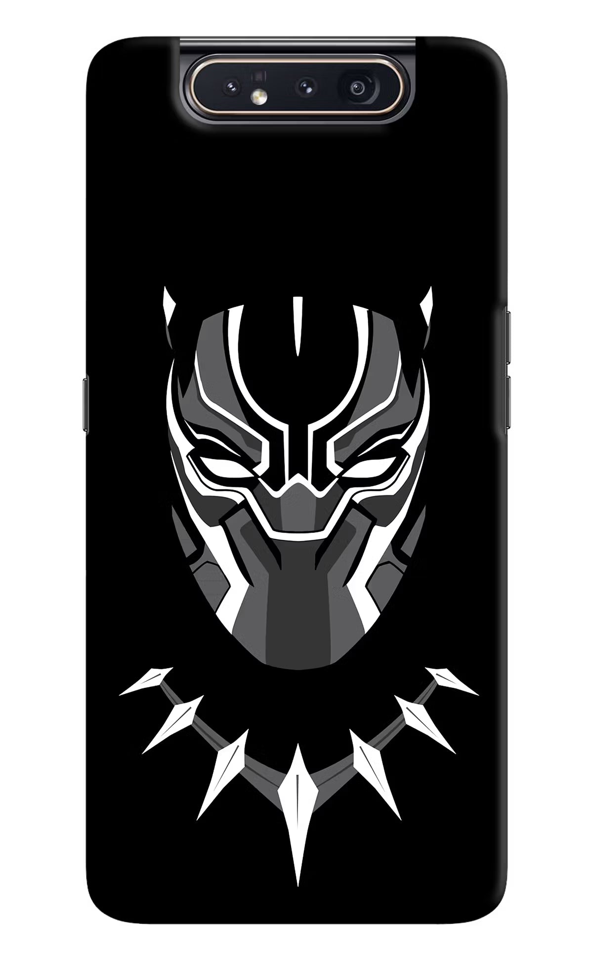 Black Panther Samsung A80 Hard Case Back Cover by Casekaro