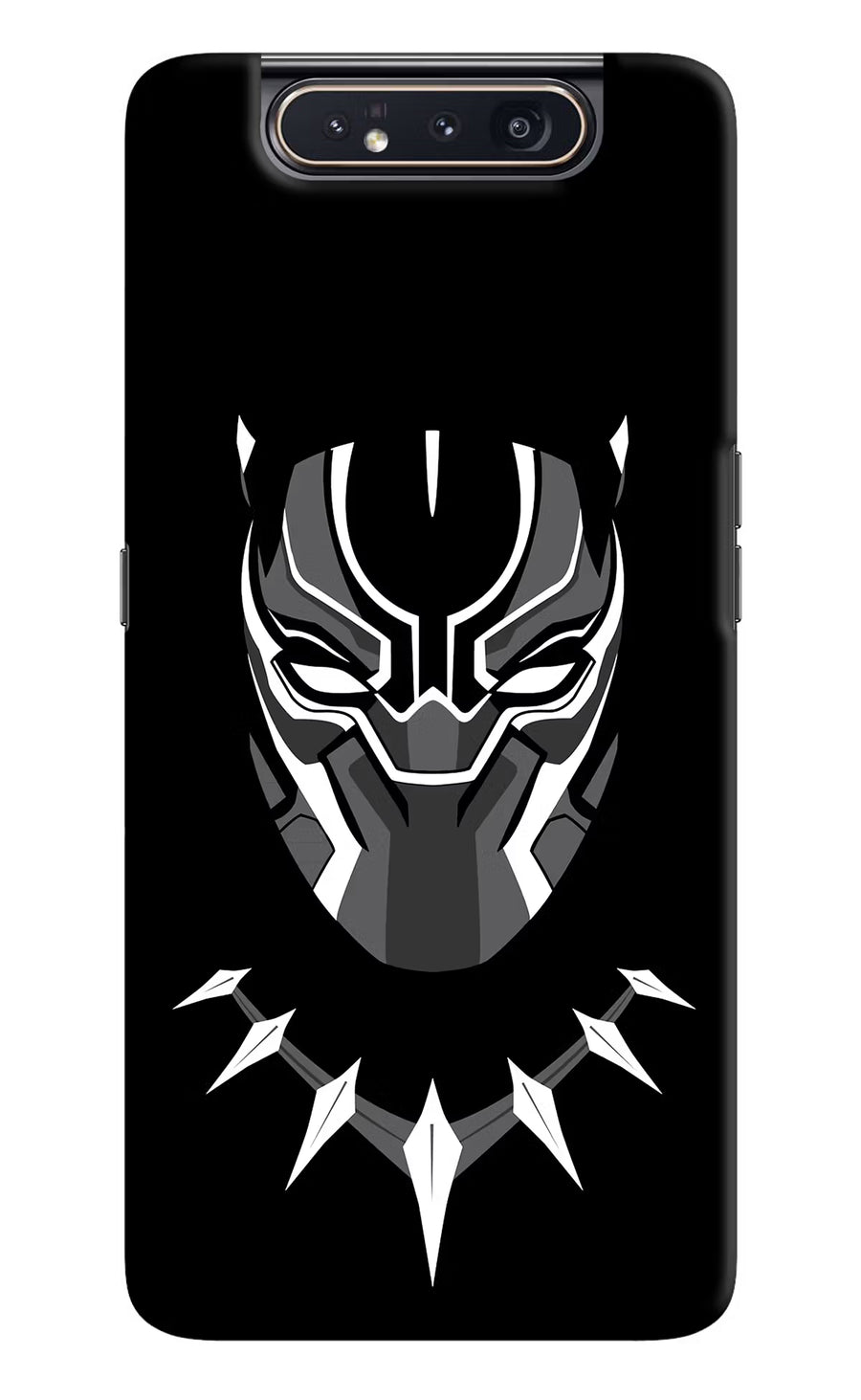 Black Panther Samsung A80 Back Cover, Hard case