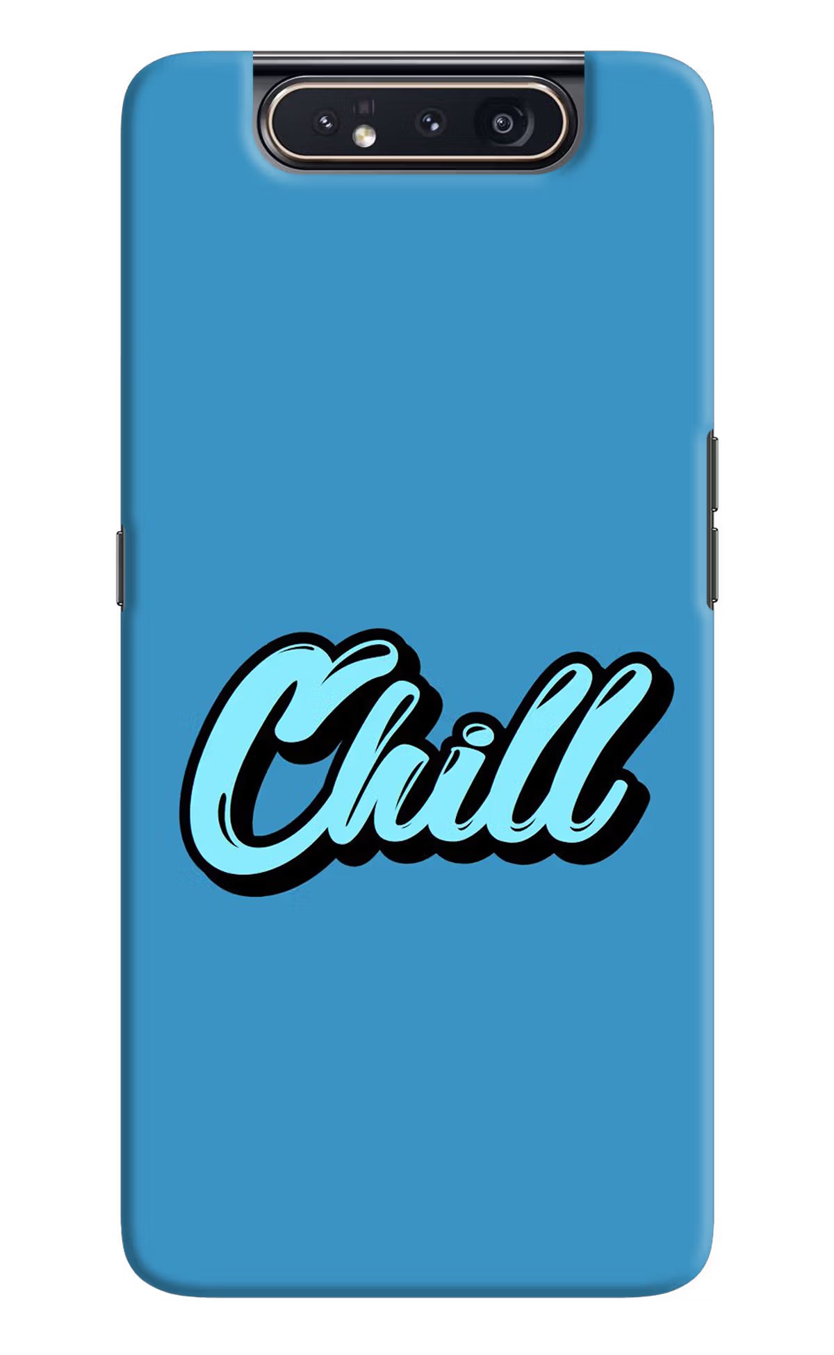 Chill Samsung A80 Hard Case Back Cover by Casekaro