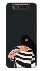 Aesthetic Boy Samsung A80 Hard Case Back Cover by Casekaro