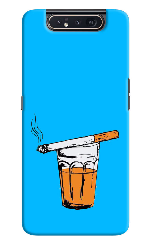 Chai Sutta Samsung A80 Hard Case Back Cover by Casekaro