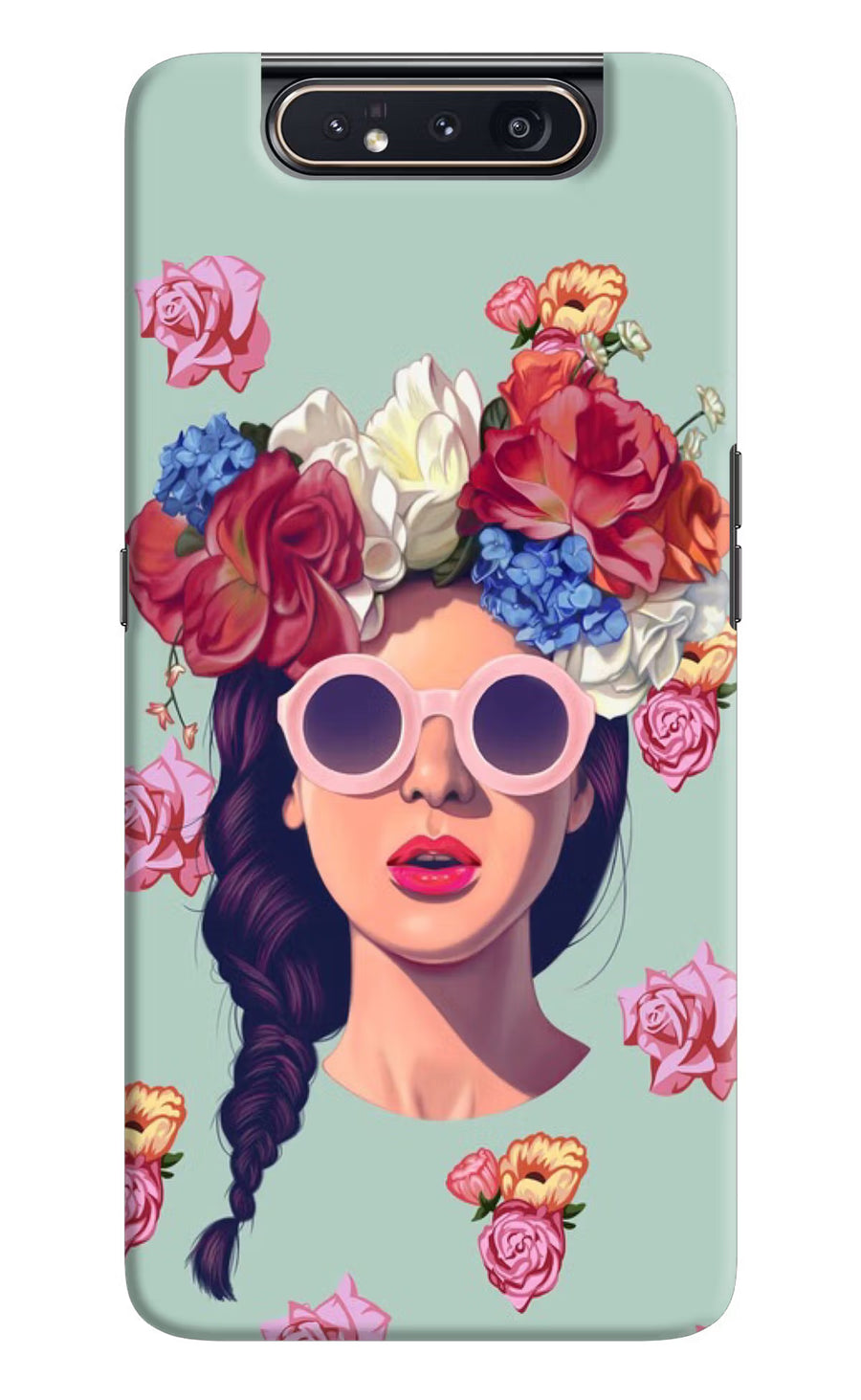 Pretty Girl Samsung A80 Back Cover, Hard case