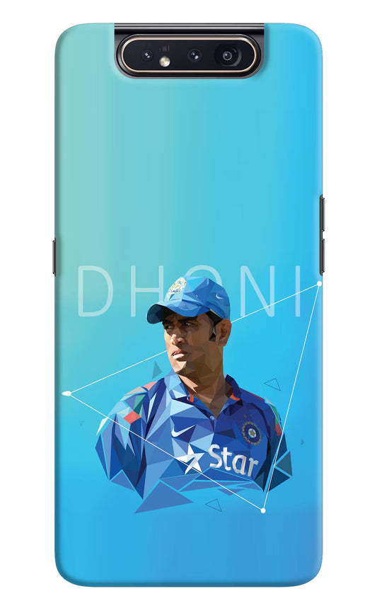 Dhoni Artwork Samsung A80 Hard Case Back Cover by Casekaro