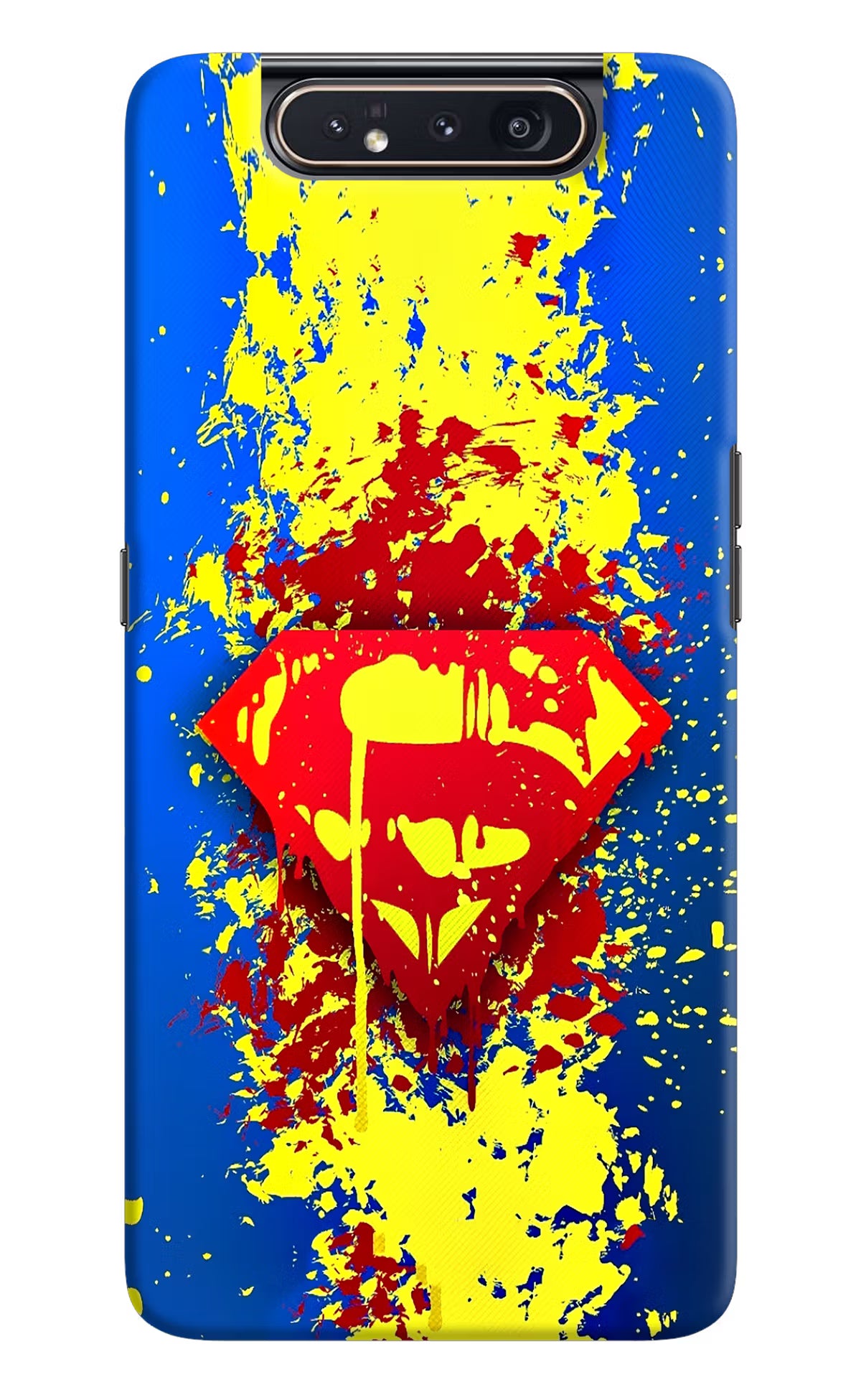 Superman logo Samsung A80 Hard Case Back Cover by Casekaro