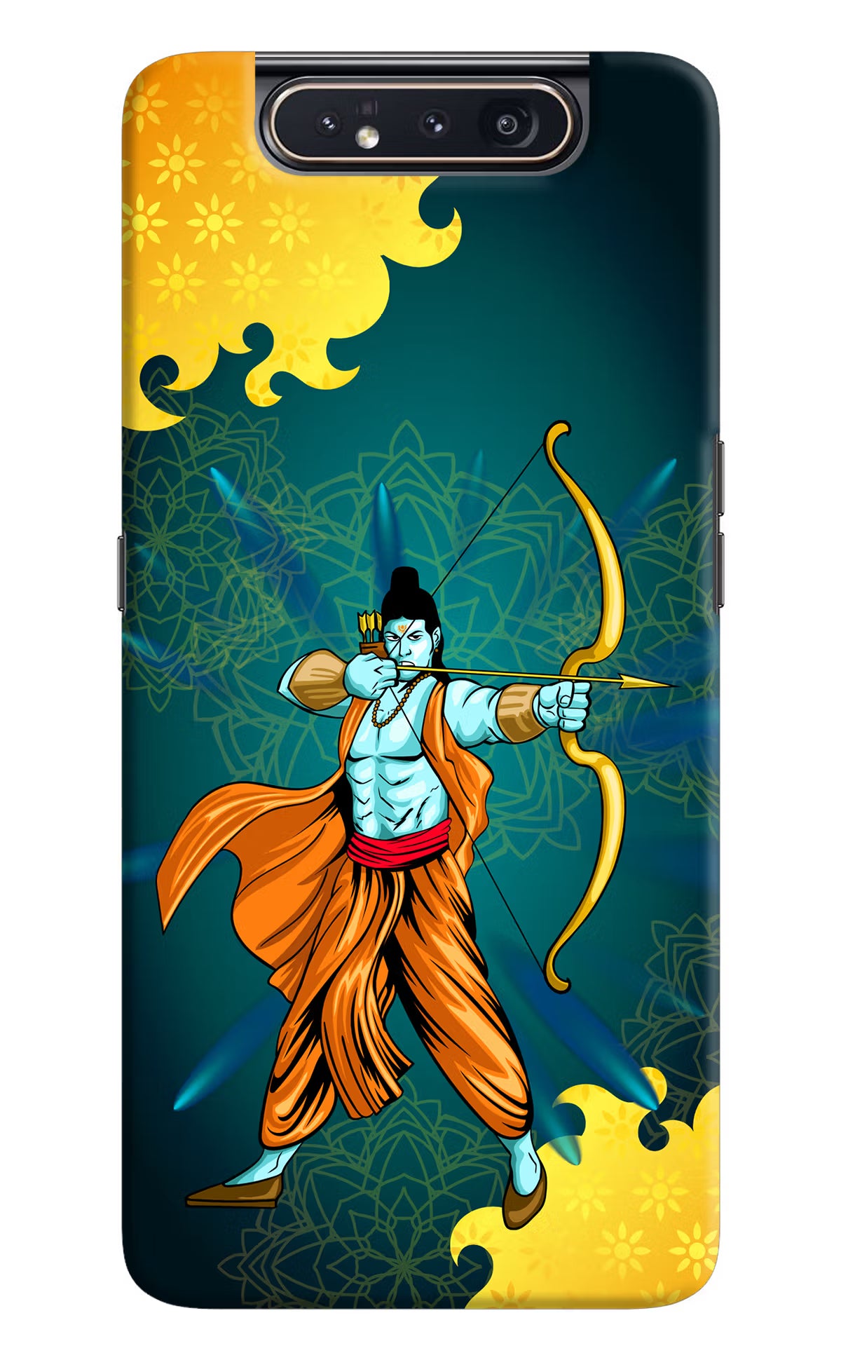 Lord Ram - 6 Samsung A80 Hard Case Back Cover by Casekaro