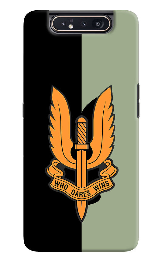 Balidan Logo Samsung A80 Hard Case Back Cover by Casekaro