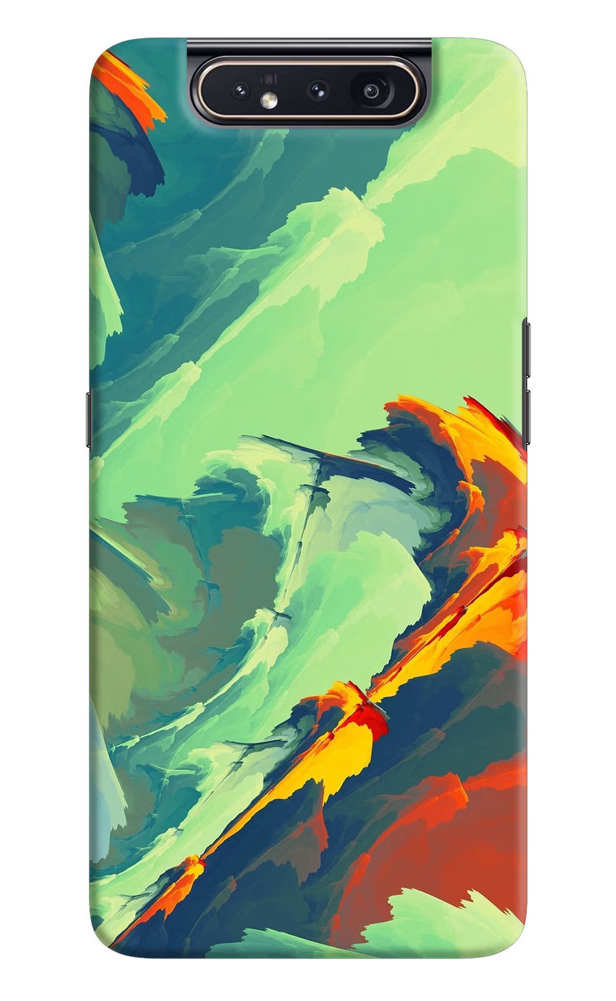 Paint Art Samsung A80 Hard Case Back Cover by Casekaro