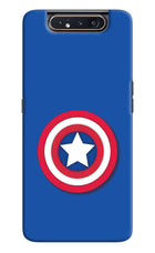 Shield Samsung A80 Hard Case Back Cover by Casekaro
