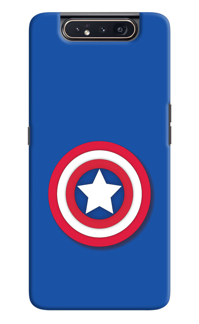 Shield Samsung A80 Hard Case Back Cover by Casekaro