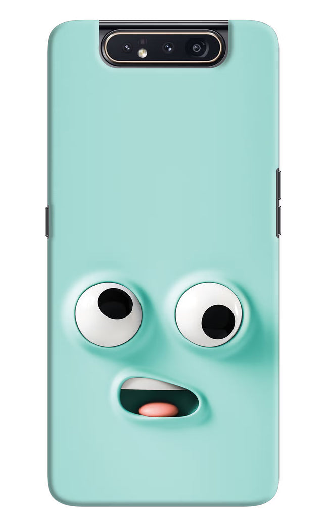 Funny Cartoon Samsung A80 Hard Case Back Cover by Casekaro
