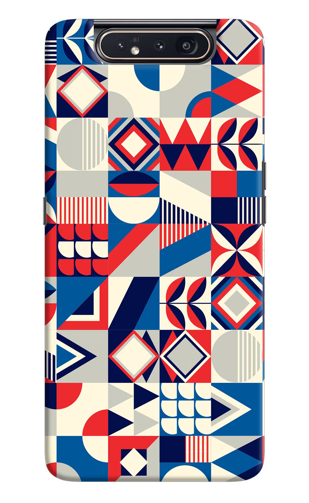 Colorful Pattern Samsung A80 Hard Case Back Cover by Casekaro