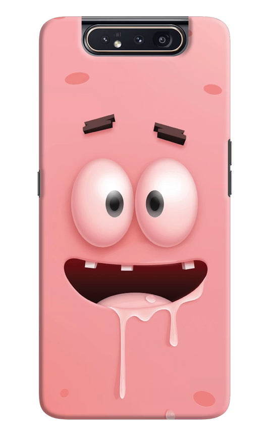 Sponge 2 Samsung A80 Hard Case Back Cover by Casekaro