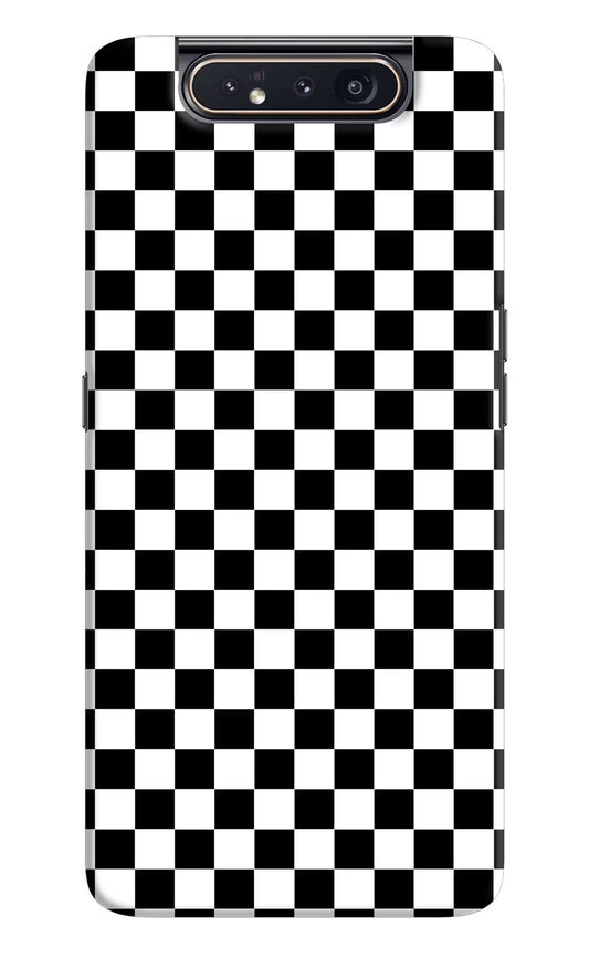 Chess Board Samsung A80 Hard Case Back Cover by Casekaro