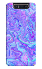 Glitter Samsung A80 Hard Case Back Cover by Casekaro