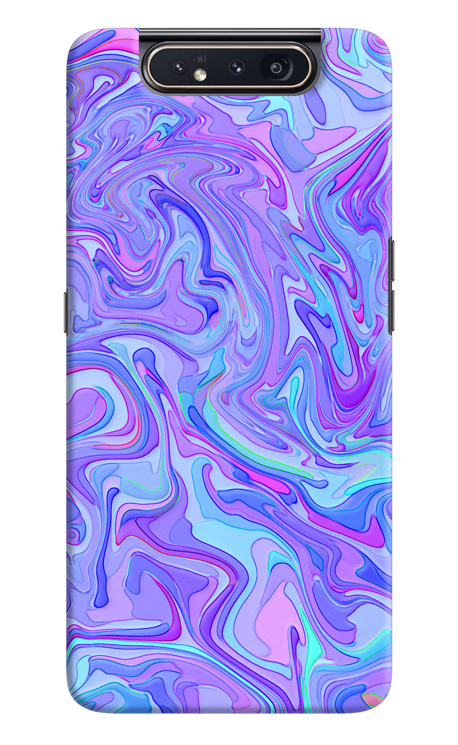 Glitter Samsung A80 Back Cover, Hard case