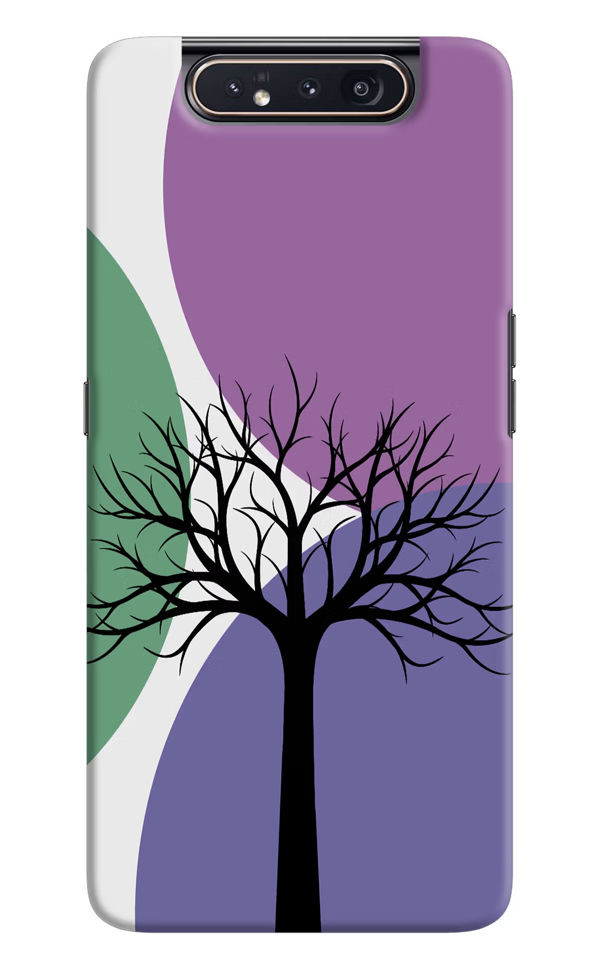Tree Art Samsung A80 Hard Case Back Cover by Casekaro
