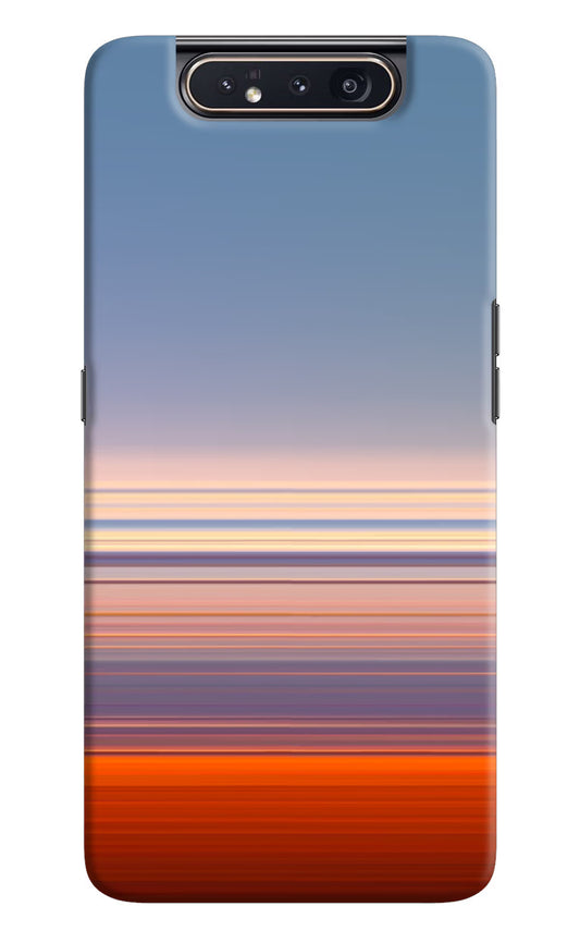 Morning Colors Samsung A80 Hard Case Back Cover by Casekaro